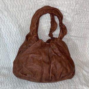 CORSIA MADE IN ITALY GATHERED SATCHEL